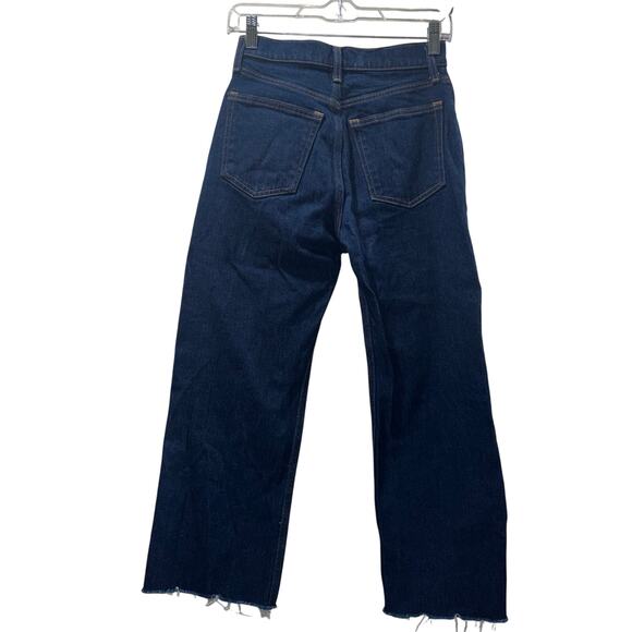 Abercrombie & Fitch The ‘90s Relaxed High Rise Jeans - Dark Wash - Size 24 - Picture 2 of 15